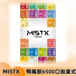MIST X 鴨嘴獸6500口拋棄式電子煙#台灣現貨#